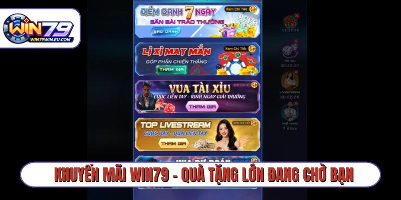 Khuyến mãi Win79